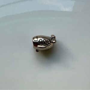 Pandora Silver Airplane Charm Bracelet